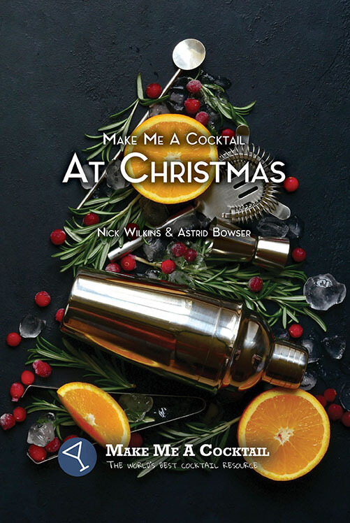 Make me a cocktail at christmas book image