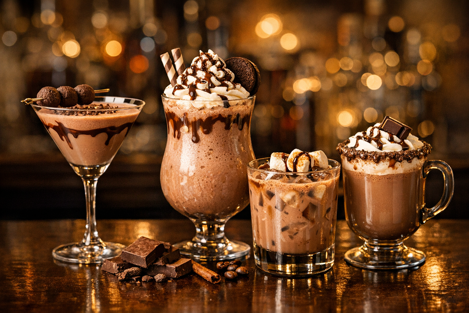 Chocolate milk Cocktails - Recipes & Guide