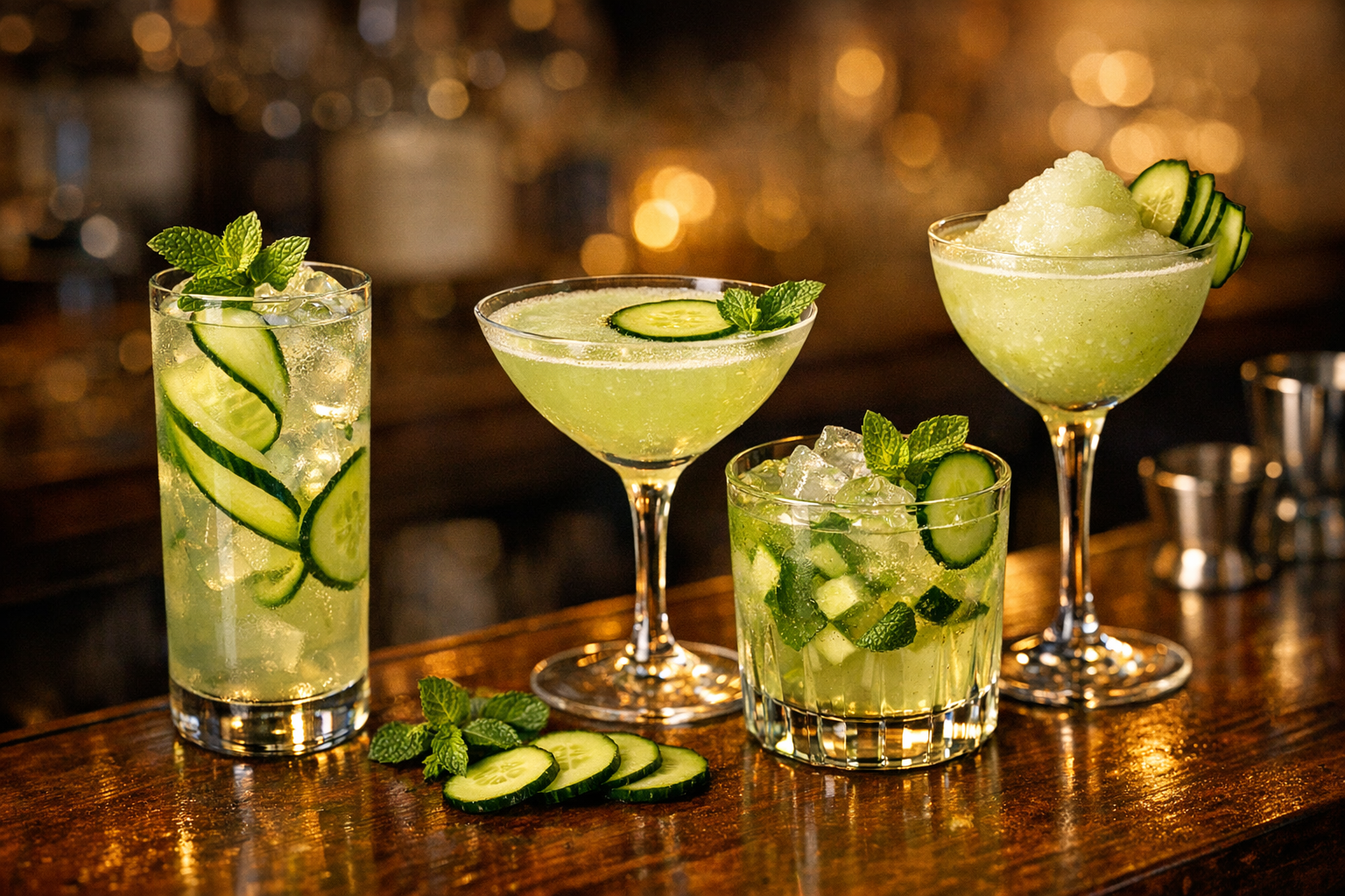 Cucumber Cocktails - Recipes & Guide